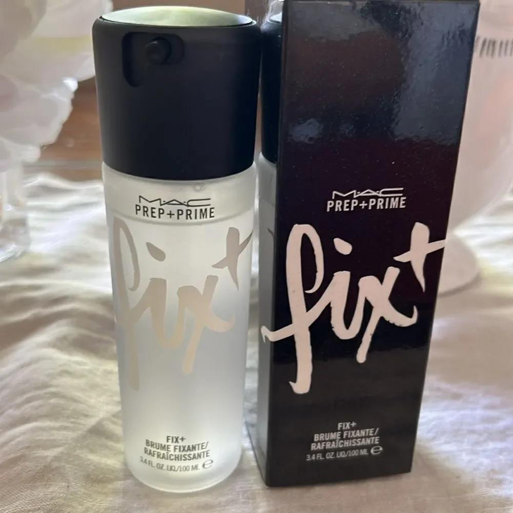 MAC Cosmetics Prep Prime FIX  Brume Fixante 3.4 oz / 100 ml Ipsy drawstring bag